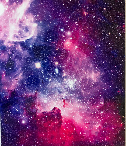 Bursting Galaxy Print Adhesive Vinyl