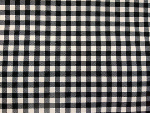 Buffalo Plaid - White Adhesive Vinyl