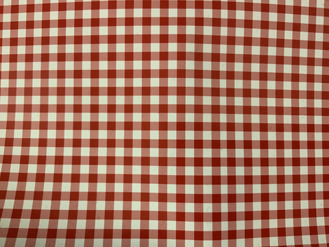 Red & White Buffalo Plaid Adhesive Vinyl
