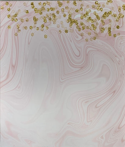 Rose Gold Dust Marble 2 Adhesive Vinyl