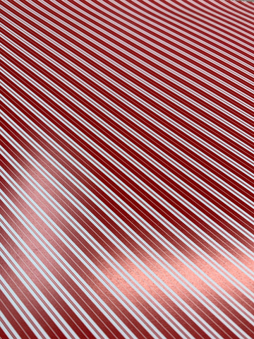 Candy Cane Print Adhesive Vinyl