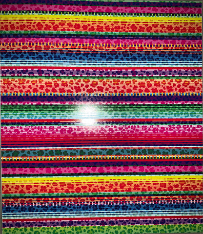 Serape Leopard Print Adhesive Vinyl